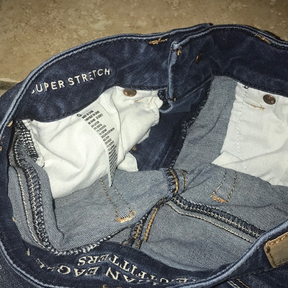 American Eagle Jean Shorts Size 0 - Picture 3 of 3